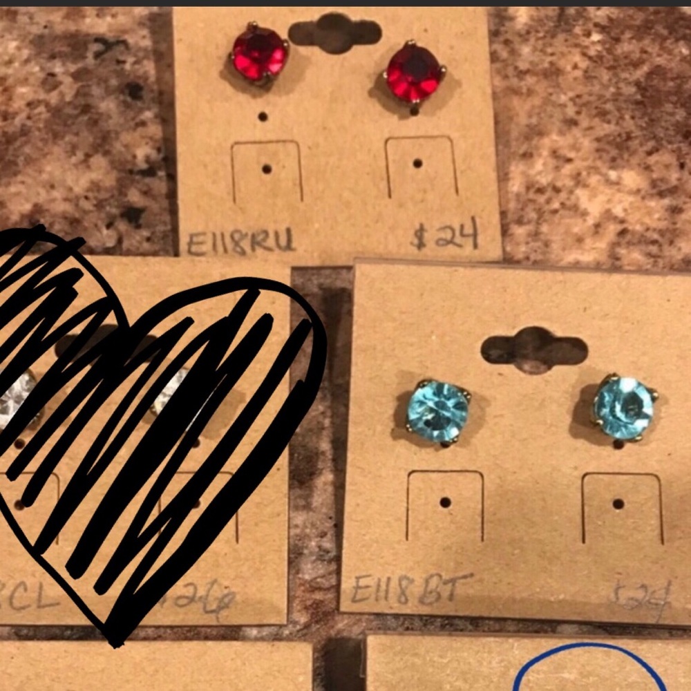 Chloe&Isabel Birthstone Stud Set of 2 Pairs